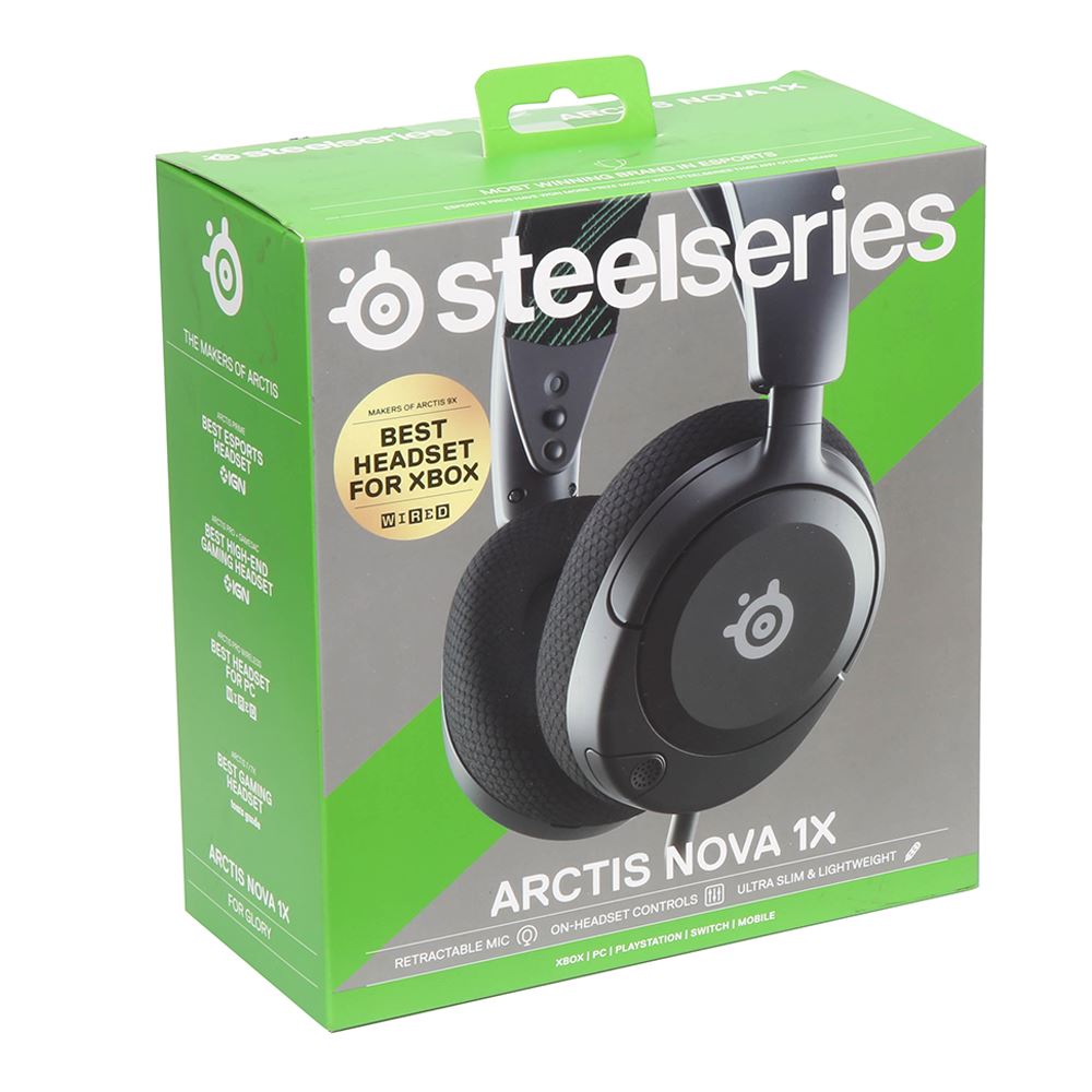 SteelSeries Arctis Nova 1X Multi-System Gaming Headset; Hi-Fi Drivers ...