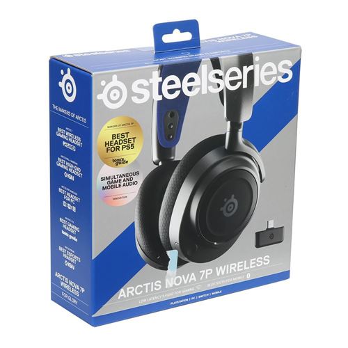 SteelSeries Arctis Nova 7P Wireless Multi-Platform Gaming & Mobile