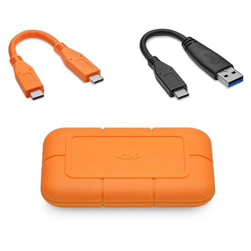 LaCie Rugged USB-C 1 To (Apple) - Disque dur externe - Garantie 3