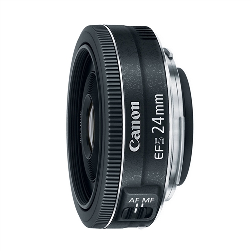 Canon EF-S 24mm F/2.8 Lens Center STM - Micro