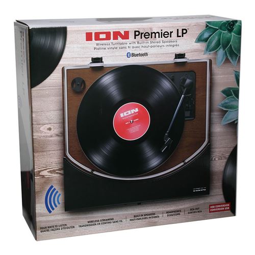 Ion bluetooth record store player