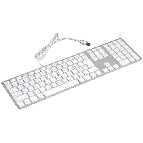 vertel het me kandidaat grafisch Matias Wired Aluminum Tenkeyless Keyboard for Mac - Silver - Micro Center