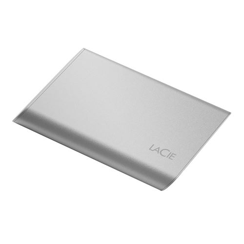 Seagate 500GB LaCie Portable SSD External State Drive - USB-C, USB 3.2 Gen 2, speeds up 1050MB/s, Silver, for - Micro Center
