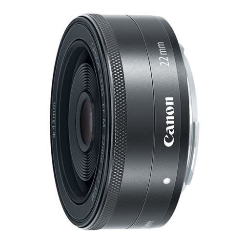 Canon EF-M 22mm f/2 STM (Graphite) - Micro Center