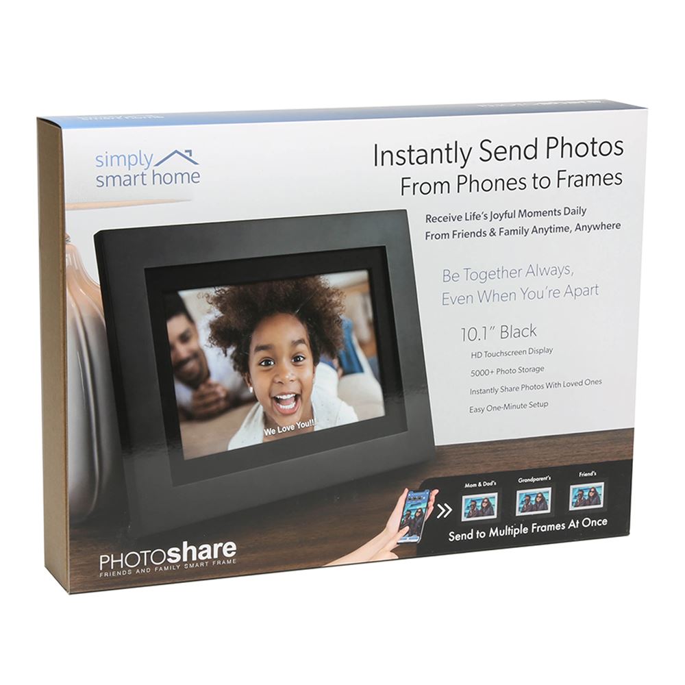 Switchmate Simply Smart Home PhotoShare 10" Digital Picture Frame