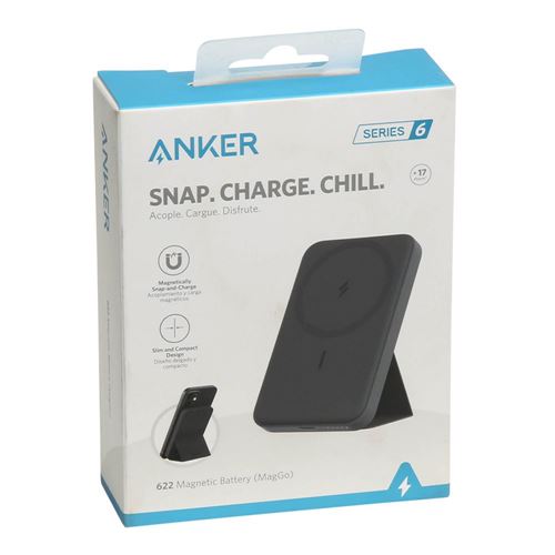 Anker MagGo Magnetic Portable Charger 5K Battery with Bracket - Micro Center