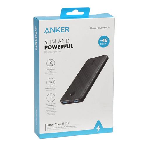 ANKER PowerCore III Sense 10K USB-C Portable Battery A1248H11-1