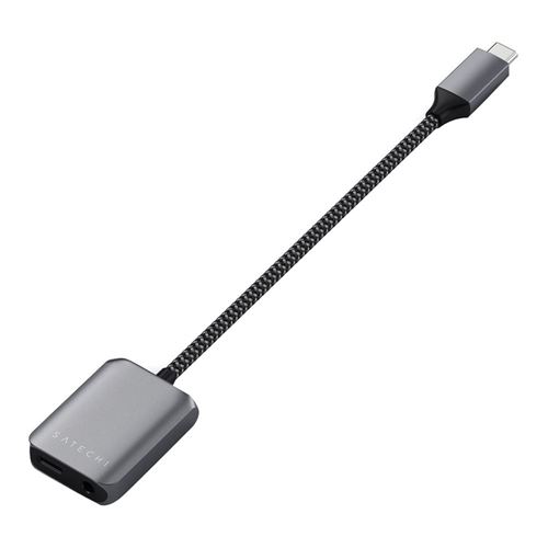 Satechi USB-C PD Audio Adapter - 3.5mm Headphone Jack Port & PD 3.0  Charging - Compatible with 2020/2018 iPad Pro, 2020 iPad - Micro Center
