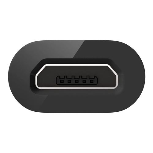 Belkin - Adaptateur USB-C vers Micro USB - Noir