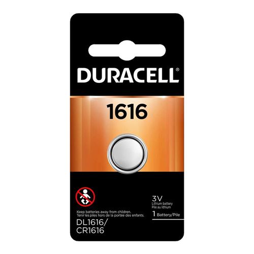 Duracell CR1616 3 Volt Lithium Coin Cell Battery - 1 Pack - Micro
