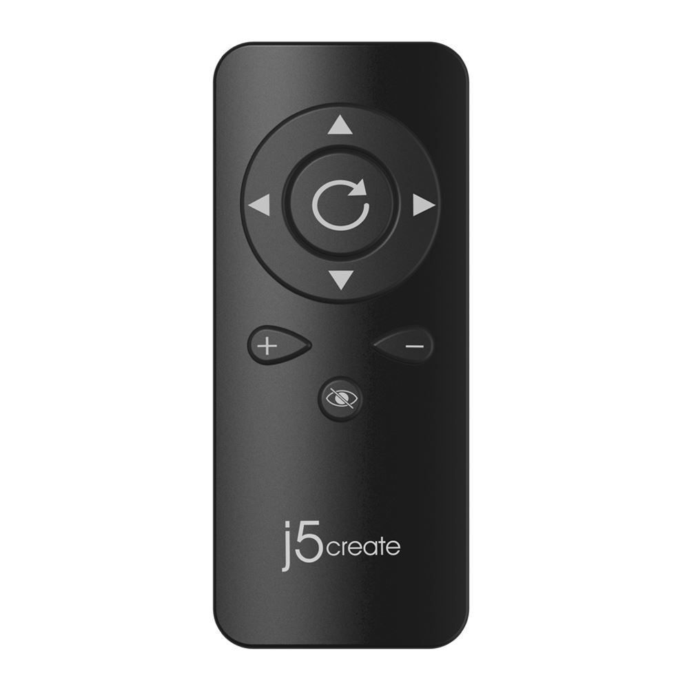 j5create JVCU435 4K ULTRA HD cam with 5x Digital Zoom Remote Control