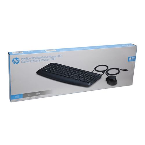 HP Pavilion Keyboard and Mouse 200 - Micro Center