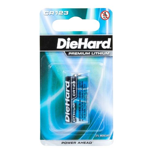 Lover halvkugle generelt Dorcy DieHard Lithium CR123 Batteries - Micro Center