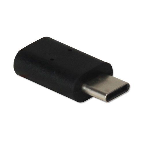 QVS USB (Type-C) to Micro-USB Female Adaptor - - Micro