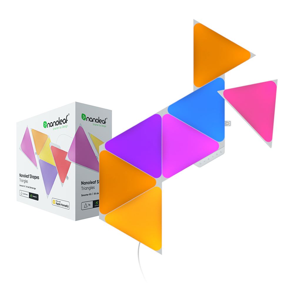 Nanoleaf Shapes - Triangles Smarter Kit - Micro Center