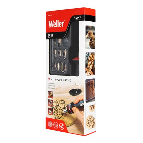 Weller 25W/120V 15 piece Woodburning Kit - Micro Center