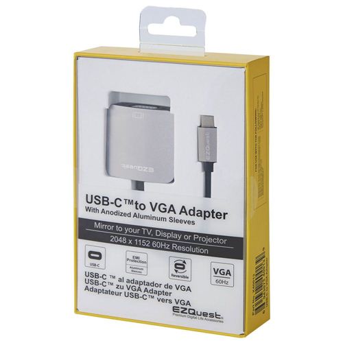 Adaptateur USB-C à VGA