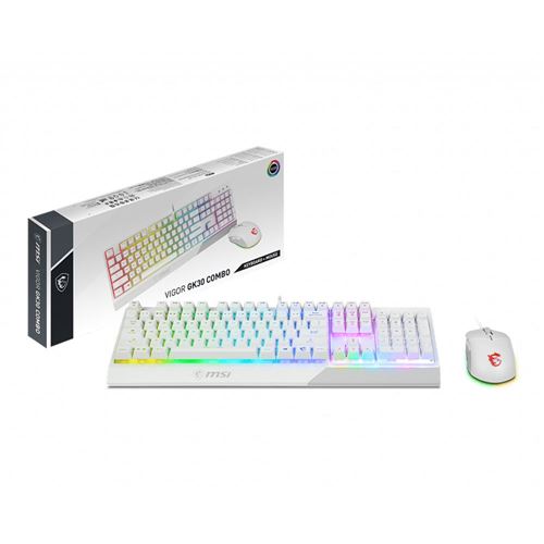 MSI Vigor GK30 Keyboard backlit USB - Office Depot