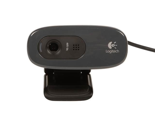 jeg er træt jordskælv Gør alt med min kraft Logitech HD Webcam C270 - Micro Center