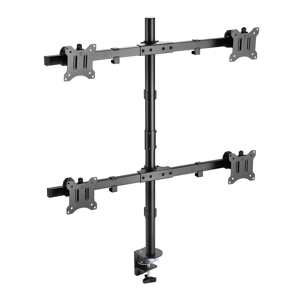Inland Pole Mount QuadScreen Monitor Mount Micro Center