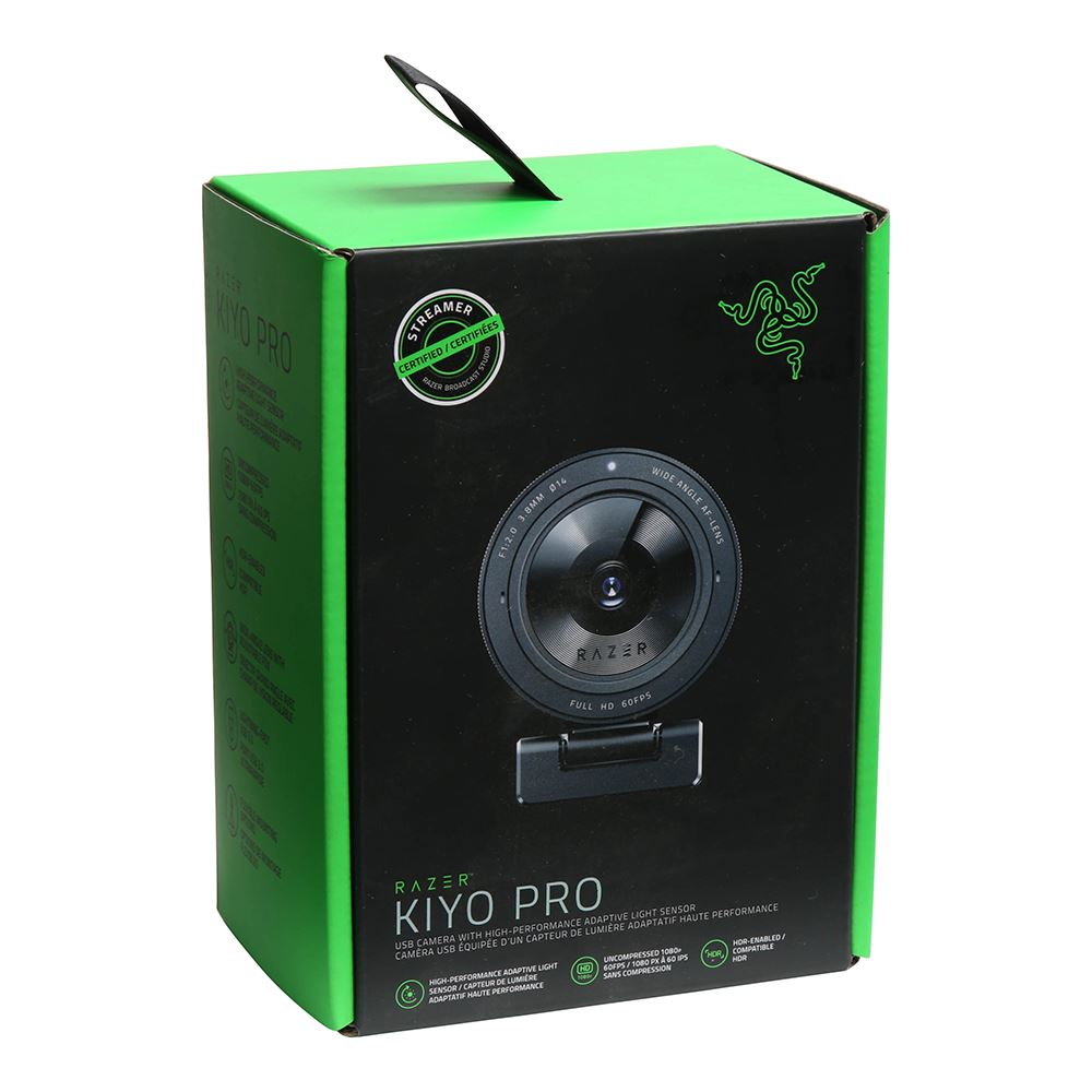 Razer Kiyo Pro USB Camera with High-Performance Adaptive Light Sensor ...