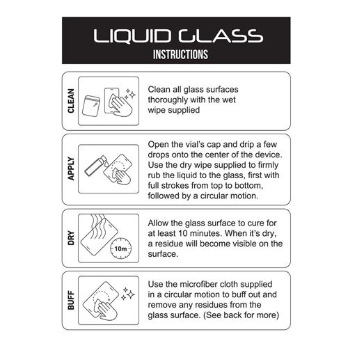 LUVVITT Liquid Glass Screen Protector Universal for All Phones