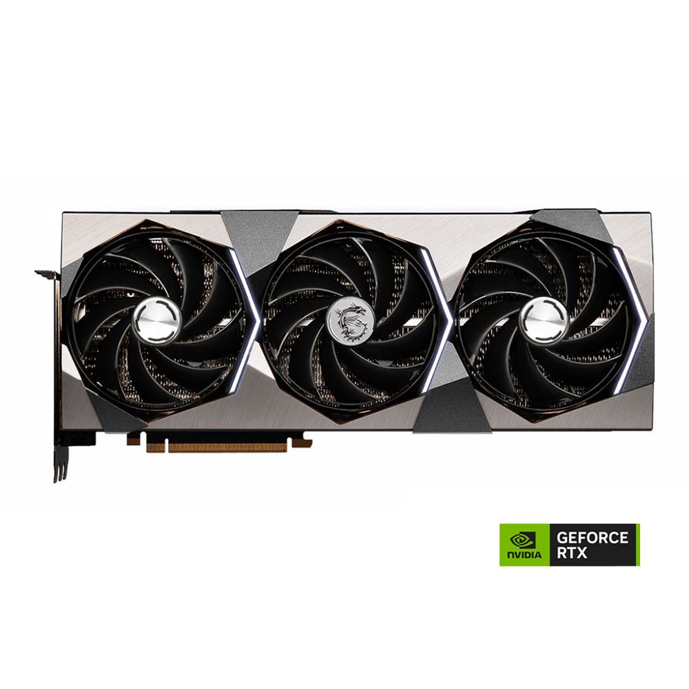 MSI GeForce RTX 4090 SUPRIM X 24G Triple-Fan 24GB GDDR6X PCIe 4.0 ...