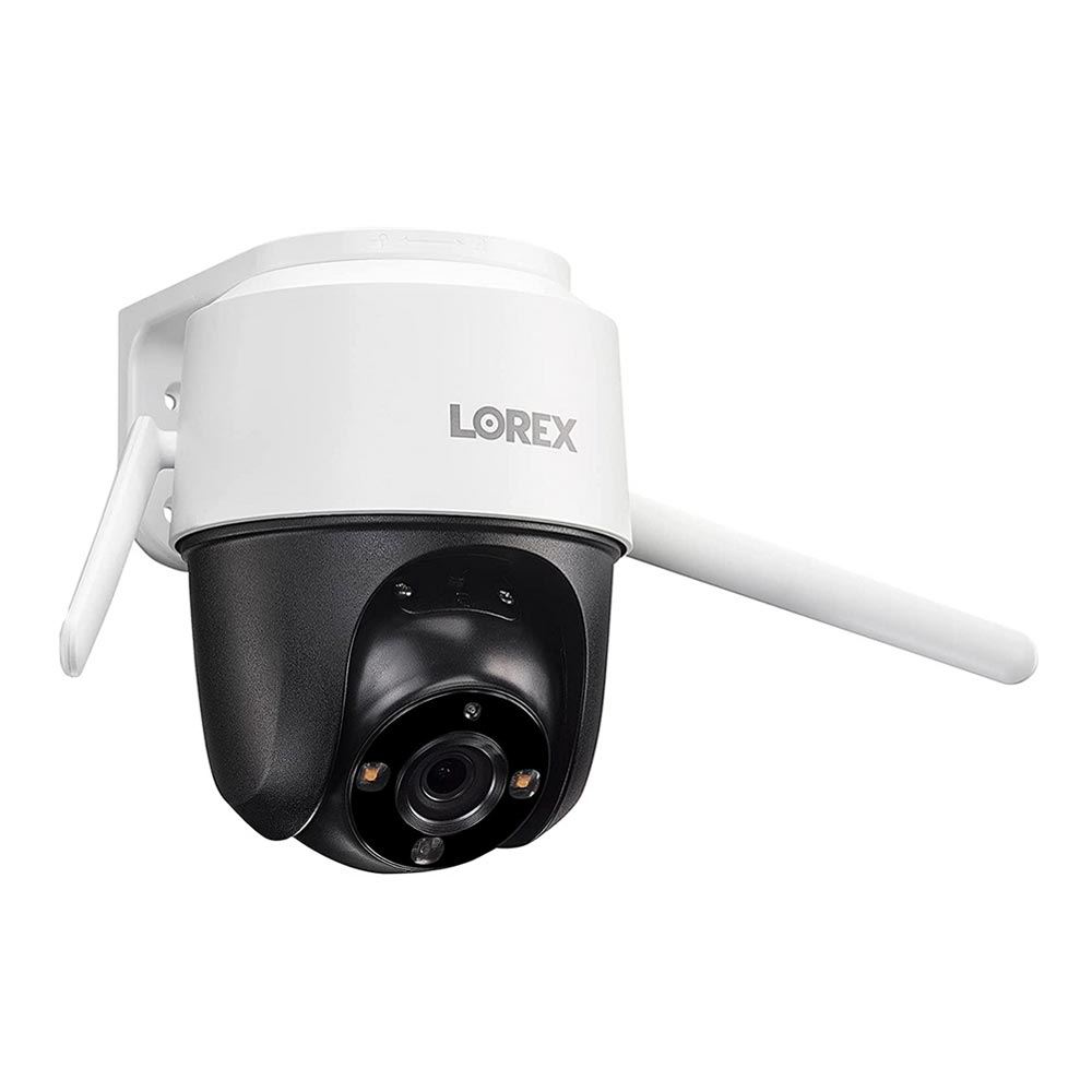 Lorex Pan-Tilt Security Camera; Indoor/Outdoor; 2k Resolution; WiFi Connectivity; AC Powered ...