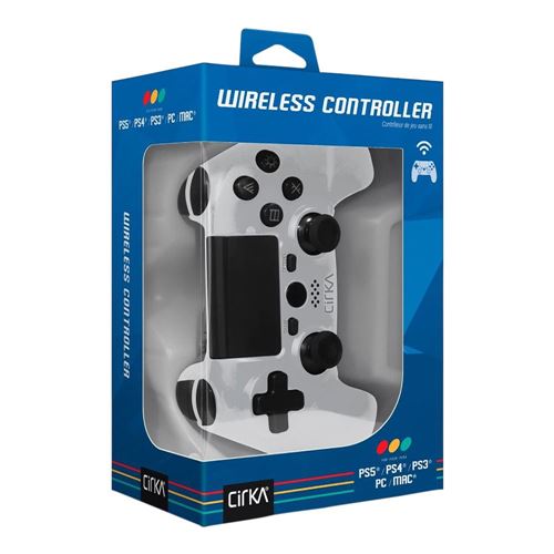 Wireless Controller for PS4, Replacement for Sony PlayStation Dualshoc –  Memory Foam Tips, Game Controller, Portable Backup Battery Pack