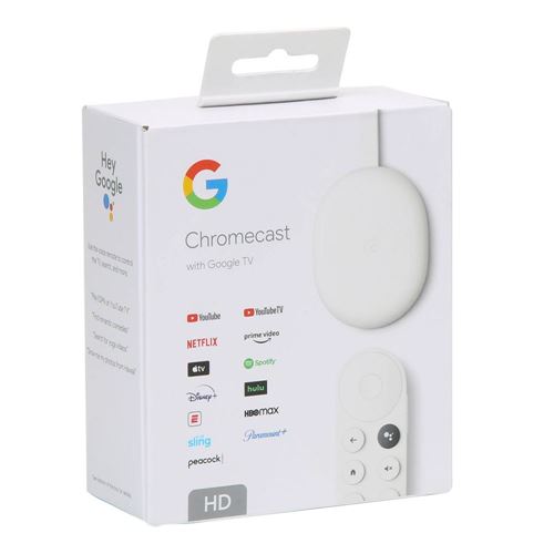 Google Chromecast avec Google TV HD CHROMECASTTVHD