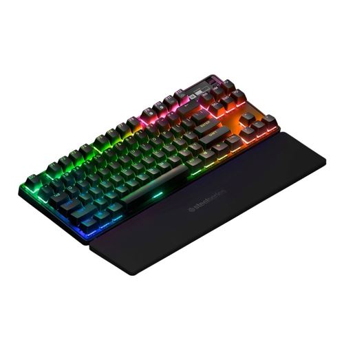 SteelSeries Apex Pro TKL Mechanical Switches Gaming Keyboard with OLED  Smart Display (Renewed)