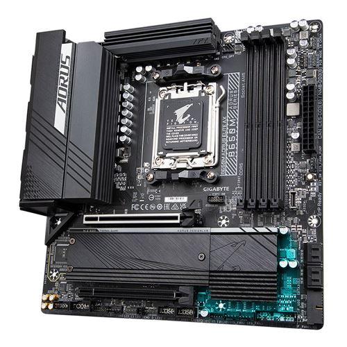 Gigabyte B650M AORUS Elite AX AMD AM5 microATX Motherboard - Micro
