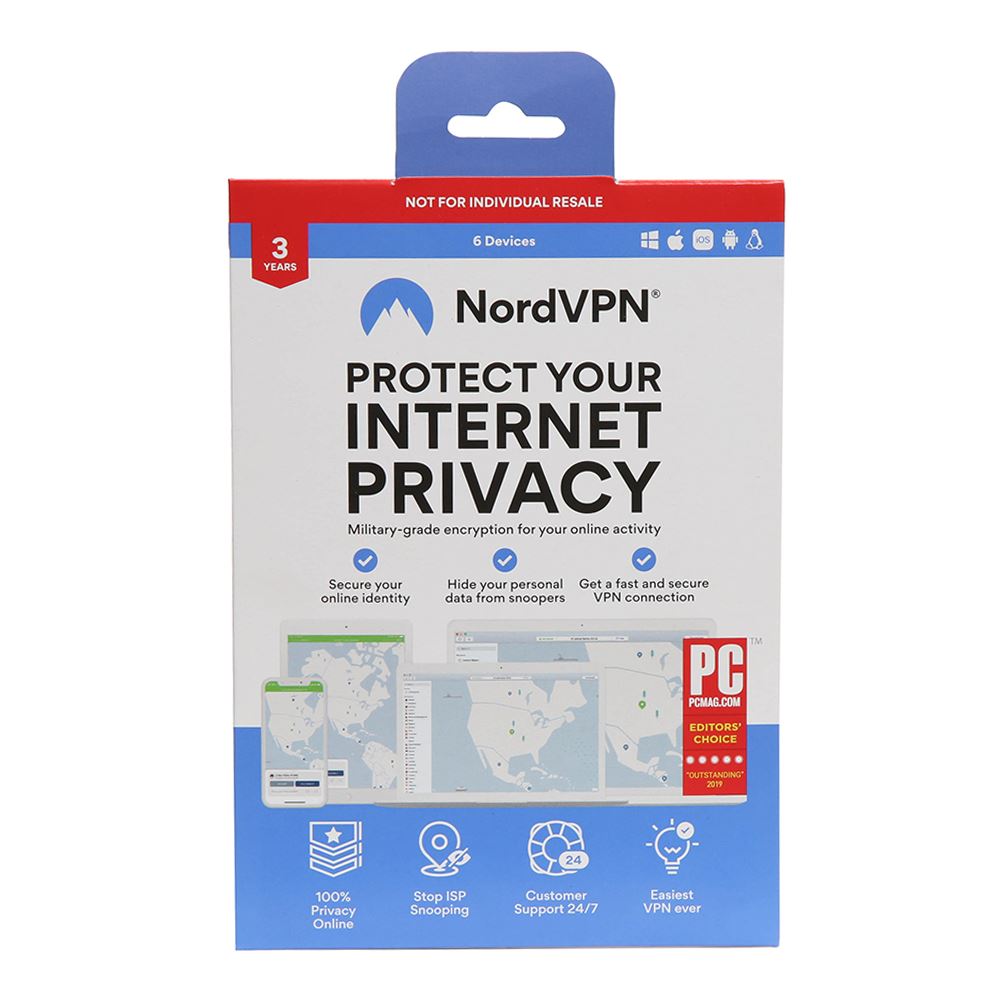 NORD Security NordVPN 3year VPN subscription Micro Center