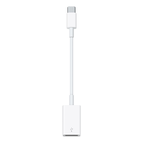 Apple USB 2.0 (Type-C) Male to USB 2.0 (Type-A) Female White - Micro Center