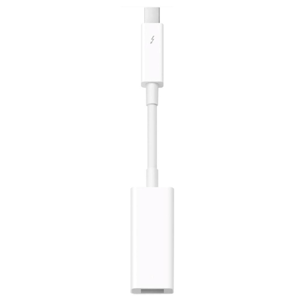 Apple Thunderbolt Male to 9pin IEEE 1394 FireWire Female Adapter White Micro Center