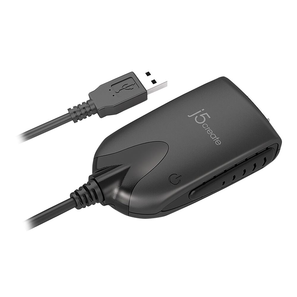 j5create USB 2.0 (TypeA) Male to VGA Female Display Adapter 3.3 ft