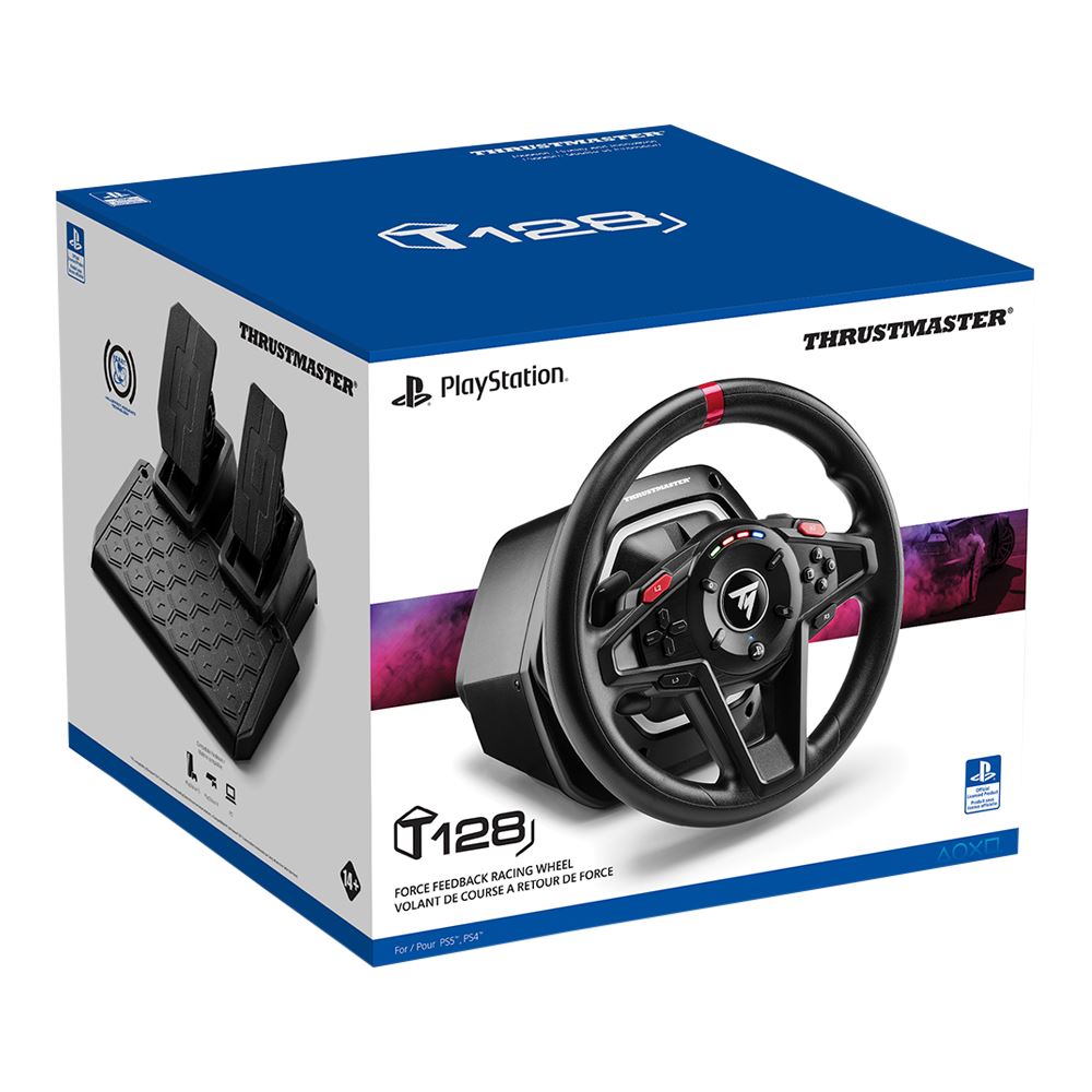 Thrustmaster T128 Racing Wheel for PS5, PS4, and PC - Micro Center