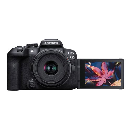 Cámara Canon EOS R10 Mirrorless kit 18-45 – EOA TECNOLOGIA