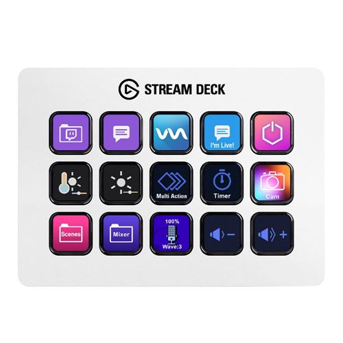 Buy Elgato Stream Deck MK.2 Corded Streaming and photo/video editing console  None (PC-controlled) Black Backlit, Display