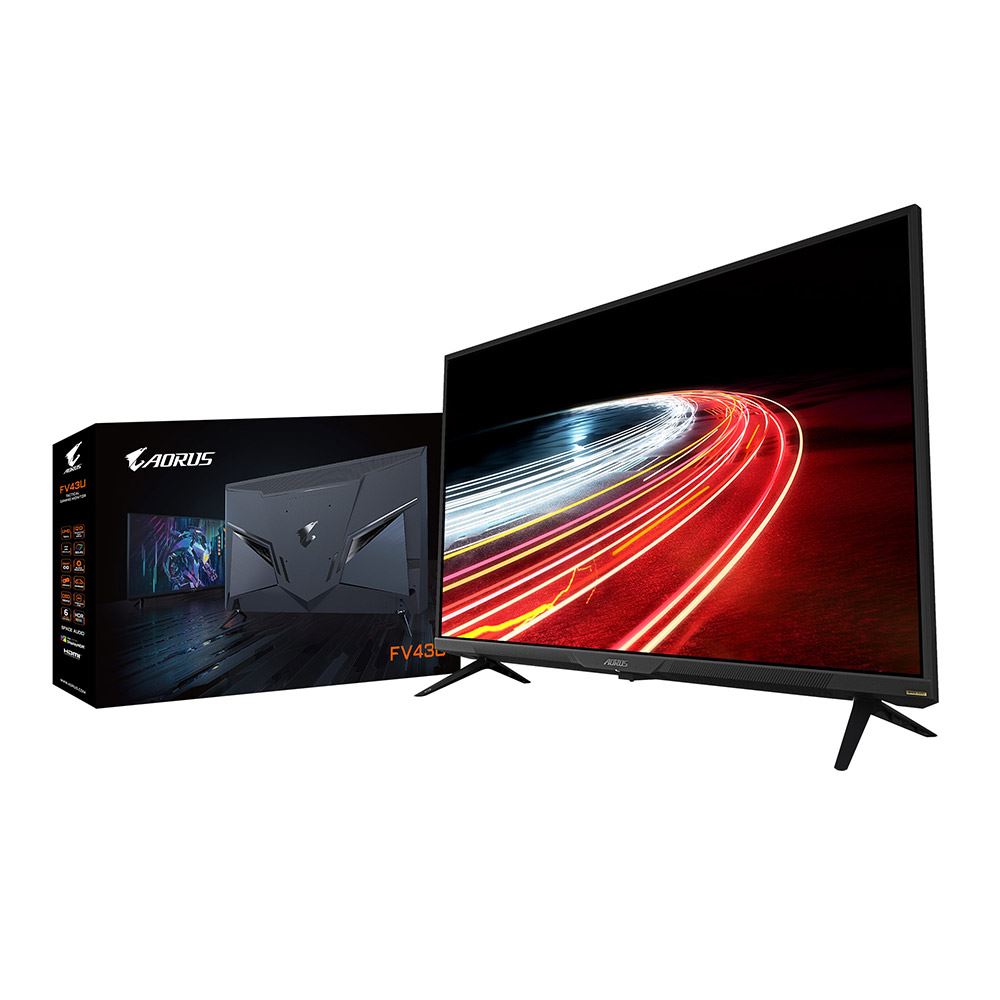 Gigabyte AORUS FV43U 43" 4K UHD (3840 x 2160) 144Hz Gaming Monitor AMD ...