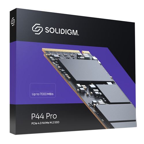 Solidigm P44 Pro 2TB 3D TLC NAND PCIe Gen 4 x4 NVMe M.2 Internal