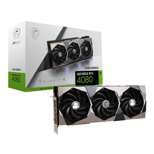 MSI GeForce RTX 4090 SUPRIM LIQUID X 24G Hybrid Cooling 24GB GDDR6X PCIe  4.0 Graphics Card - Micro Center