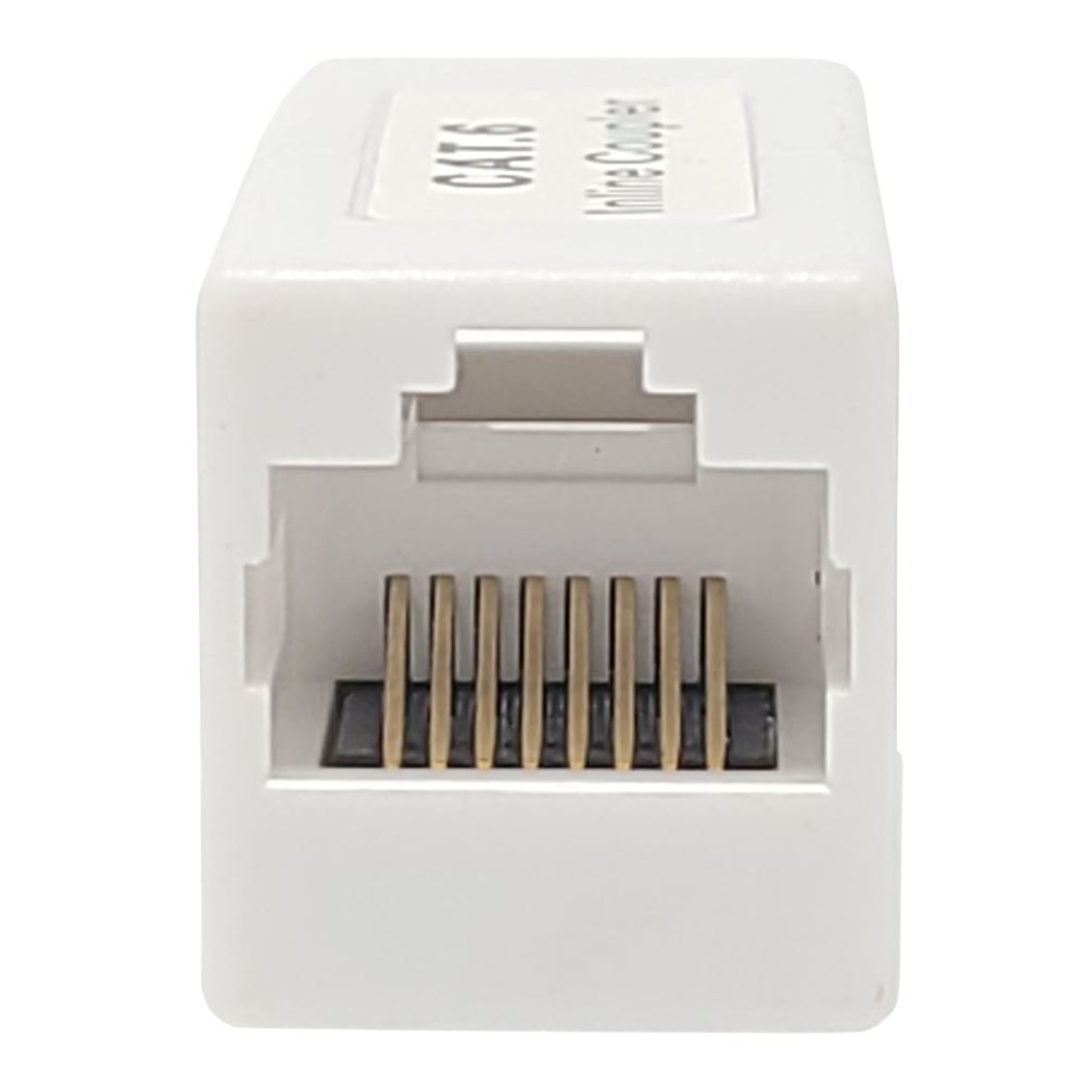 Micro Connectors Cat6 Ethernet Coupler Ul Listed - White (5-pack 