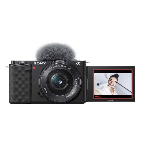 Sony Alpha ZV-E10 - APS-C Interchangeable Lens Mirrorless Vlog Camera -  White 