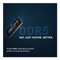 Crucial 64GB (2 x 32GB) DDR5-5600 PC5-44800 CL46 Dual
