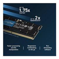Crucial 64GB (2 x 32GB) DDR5-5600 PC5-44800 CL46 Dual Crucial 64GB (2 x 32GB) DDR5-5600 PC5-44800 CL46 Dual