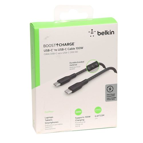 BoostCharge USB-C to USB-C Cable 100W