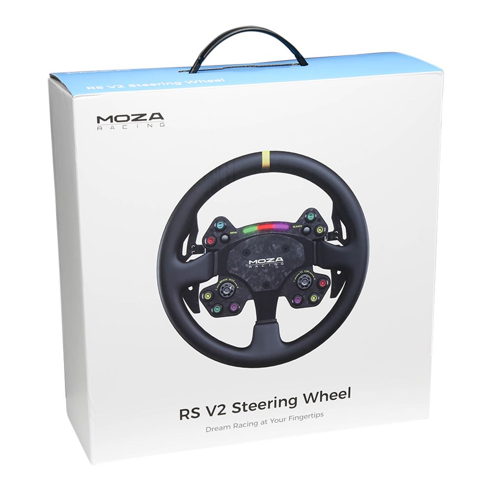 Moza RS V2 Steering Wheel - Micro Center