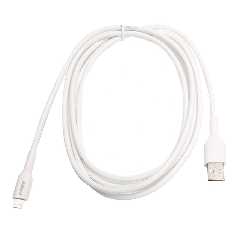 Inland 6ft Lightning to USB Cable White Micro Center