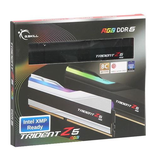 G.SKILL Trident Z5 RGB Series 32GB (2 x 16GB) 288-Pin PC RAM DDR5-8000  (PC5-64000) desktop memory Model F5-8000J3848H16GX2-TZ5RS